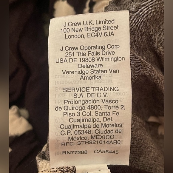 Madewell Drapey Pull-On Shorts in Ikat Floral women’s size medium - Picture 8 of 10